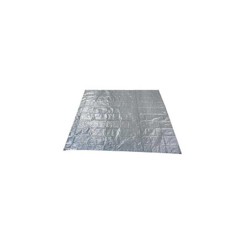 キャプテンスタッグ(CAPTAIN STAG) レジャーシート ピクニックシート マルチシート シルバーレジャーシート 262×262cm 4.5畳 グロメット12個付 ピン6本付