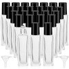 Hzmssore 25 Pcs 10 ml Roller Bottles for Essential Oils,