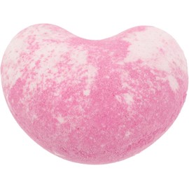 Bola de Baño Corazón 40g Sal Marina, Lavanda Púrpura
