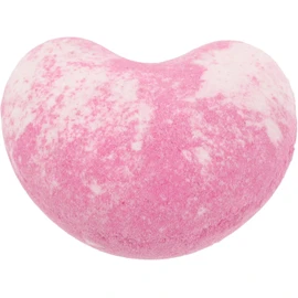 Bola de Baño Corazón 40g Sal Marina, Lavanda Púrpura