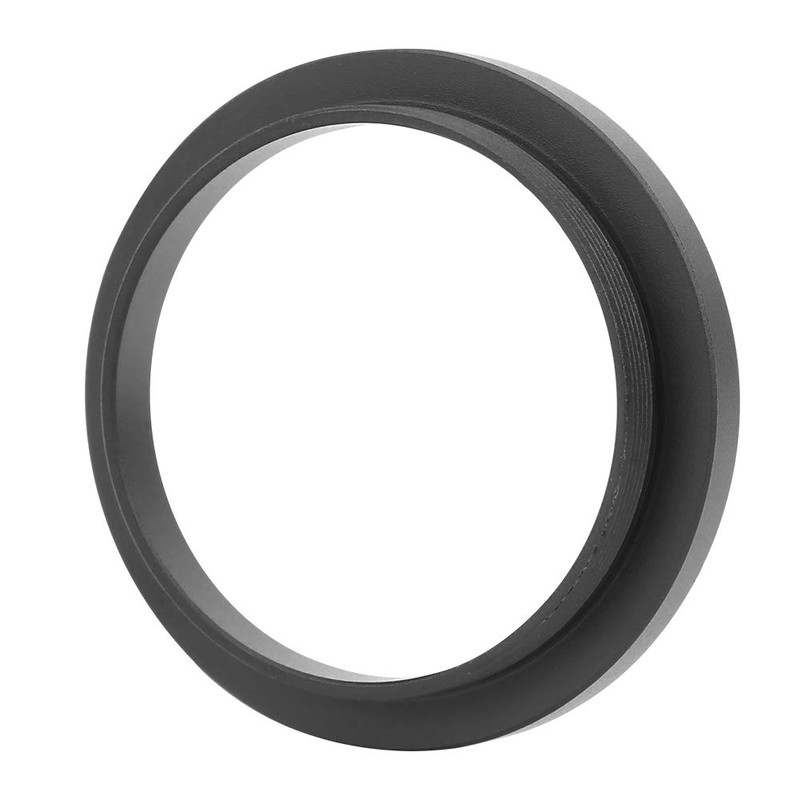 Telescope Adapter Ring, 1pc Black M48mm-M42mm Adapter Ring Aluminum Alloy