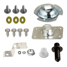 WE25X205 Dryer Drum Bearing Replacemnt Kit - Compatible for G-E, Hot-point, Ken-more,etc.Dryers,-Replaces WE25M40 PS267583 AP2619102