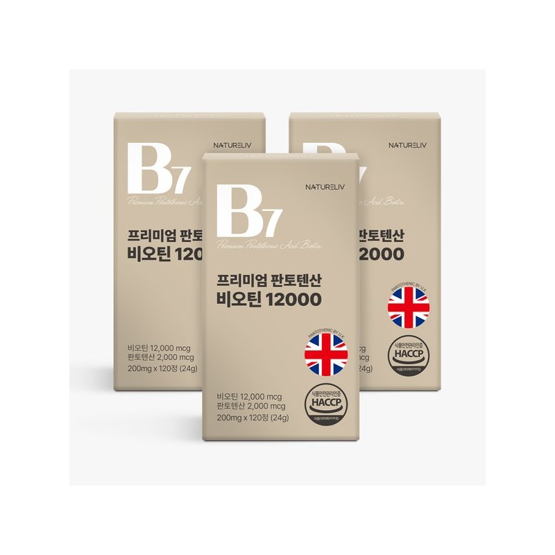 Lap on Lap 프리미엄 판토텐산 비오틴 12000 Premium Pantothenic Acid
