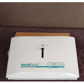 NeatSeat NIB Neat Seat Disposable Toilet Seat Cover Dispenser Sanitor Beige New NeatSeat