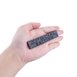 2 Pcs Special Edition Emblem Fit For Car Rear Boot Car Sticker Side Sticker (Black)