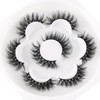 False Eyelashes, Fluffy 8D Faux Mink Lashes, Cat Eye, Wispy
