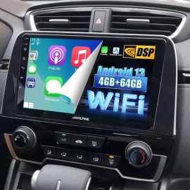Unbranded 9'' For Honda CRV 2017-2021 CarPlay Android 13 Car Stereo Radio BT GPS Navi 64GB
