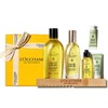 L'Occitane (Gift) Almond Shower Oil Duo Set (+Deluxe 3 types+Soap