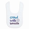 Wrestling Baby & Infant Bib | Crawl Walk Wrestle |