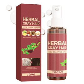 Herbal Essence Hair Spray, Black Hair Essence Spray, Herbal Essence Conditioner Reverse Grey Hairs, Natural Hairs Darkening Conditioner for Natural Color Revival