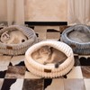 CHEERPALS Cat Bed Cave for Indoor Cats, Washable Round Cat