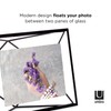 Umbra Prisma Picture Frame, 4x6 Metal Photo Display for Desk