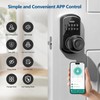 VANZBON Smart Door Knob Lock with Keypad,Keypad Door Knob with