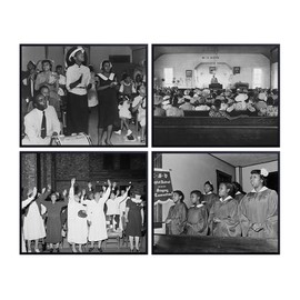 African American Wall Art - Black History - Religious Wall Decor - Black Culture - African American Culture - Christian Church - Afro Wall Art - Black Christian Wall Art - Vintage Historic Photos