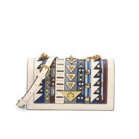 DOODOO Sling Bags for Women 77239-parent Women's Crossbody Bag Hand Pochette Shoulder Tote Wallet Set of 1, off white white