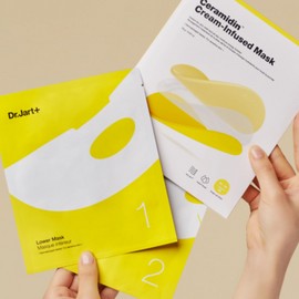 Dr. Jart Ceramidin Cream Infused Mask Pack 5 sheets BNA / 닥터자르트 세라마이딘 크림 인퓨즈드 마스크팩 5매 BNA
