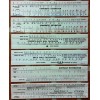 concretesliderules.com Construction Slide Rule Calculator Estimator 6 Piece Set-Great For Contractors