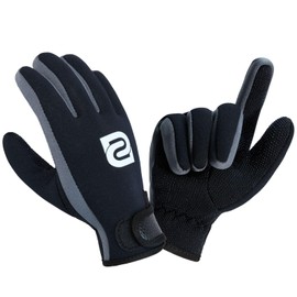 Summshall 2mm Neoprene Gloves, Keep Warm & Flexible, Anti-Slip Grip, Wetsuit Diving Gloves for Women Men, for Diving, Snorkeling, Surfing Paddling Spearfishing Sailing