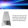 Solid State Relay Heat Sink Single Phase SSR Heatsink Aluminum