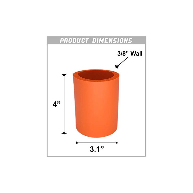 Beach Life Thick Foam Can Coolie (Pink, 1)