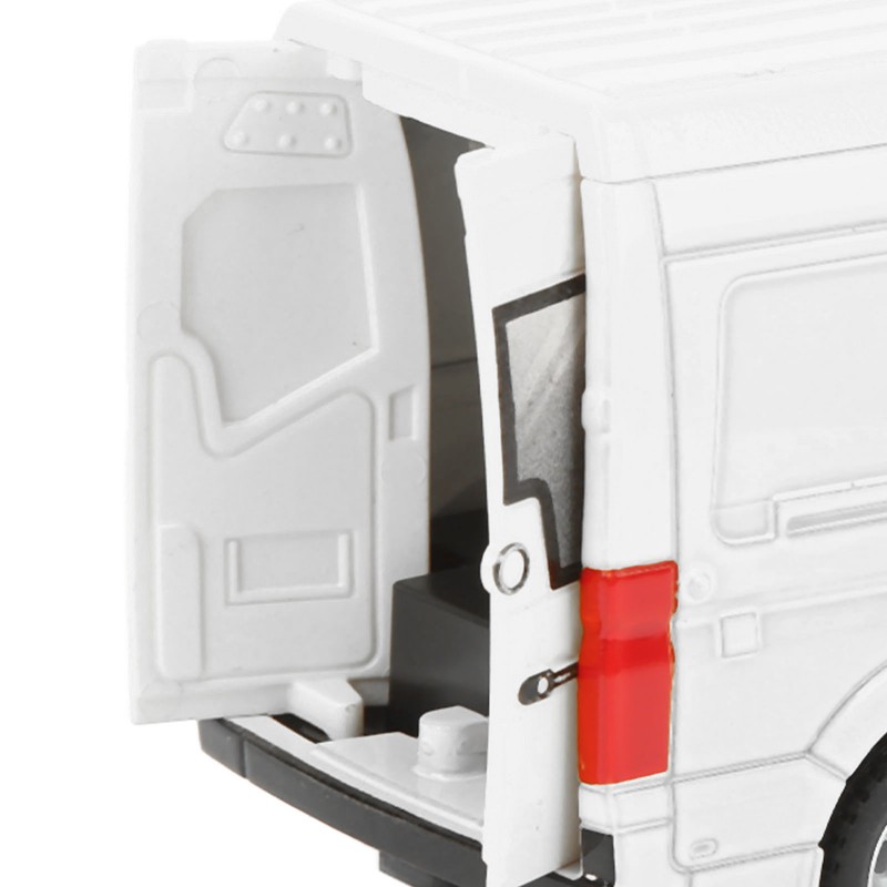 1:32 Diecast Car Toy Model Door Opened Pull Back Light