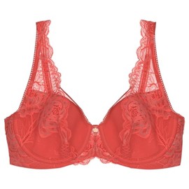 Triumph Women's Wild Peony Florale Wp Bikini Top, Deep Blush, 80B