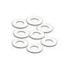 IMScrews 1/4 Inch SAE Flat Washers - Pack of 100