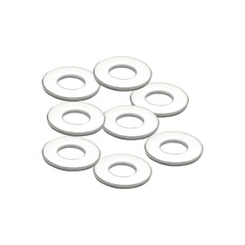 IMScrews 1/4 Inch SAE Flat Washers - Pack of 100 - Premium 304 Stainless Steel Washers for Dependable Fastening