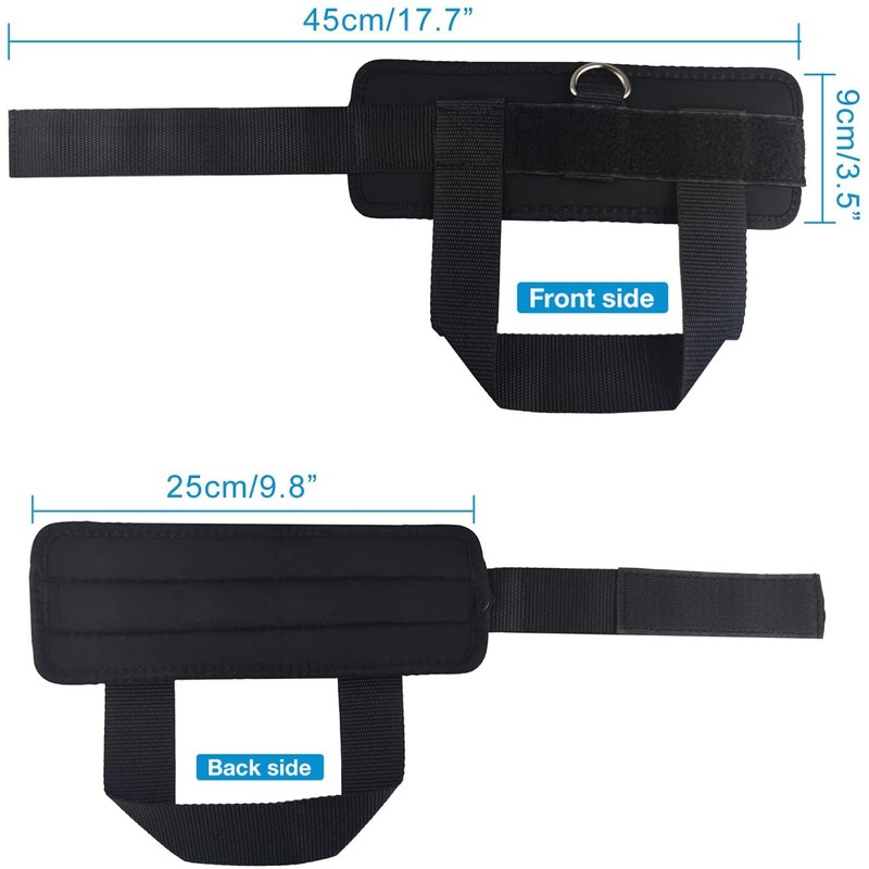 KEPTFIT Ankle Straps for Cable Machines for Kickbacks, Glute Workouts,