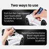 Ancars Touch Up Paint For Cars,Black Car Paint Scratch Repair,2-in-1