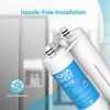 AQUA CREST Refrigerator Water Filter Replacement for WF2CB®, PureSource2®, FC100,