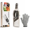 Mandoline Vegetable Slicer for Kitchen - Adjustable 3-Function Thickness,Comfort Grip&Safety