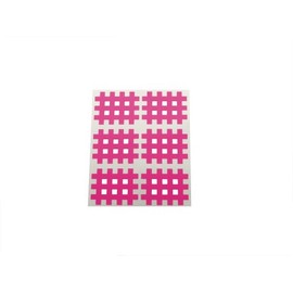 Children's Max Acupuncture Plasters Grille Shape 120 Pieces – Pink