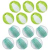 12 PCS pet Hair Remover Washing Machine, Reusable Washing Machine Lint Remover, Laundry Balls Shaped Pet Hair Remover, for Removing Wool Cotton Cat Dog pet Hair Remover [Energy Class A]
