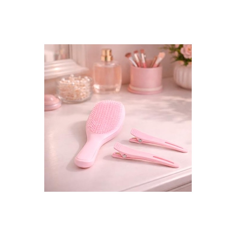 Claylal Professional Cepillo Desenredante para Cabello Anti Frizz + 2