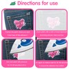 26PCS Pink Positive Messages Iron On Patches Cute Inspirational Words