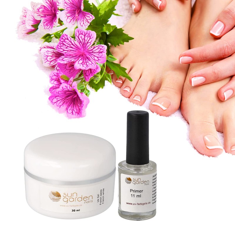 Sun Garden Nails UV French Gel White 30 ml with