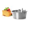 IBILI 787800 Backform für Engelskuchen 25 cm aus Aluminium, Silber,