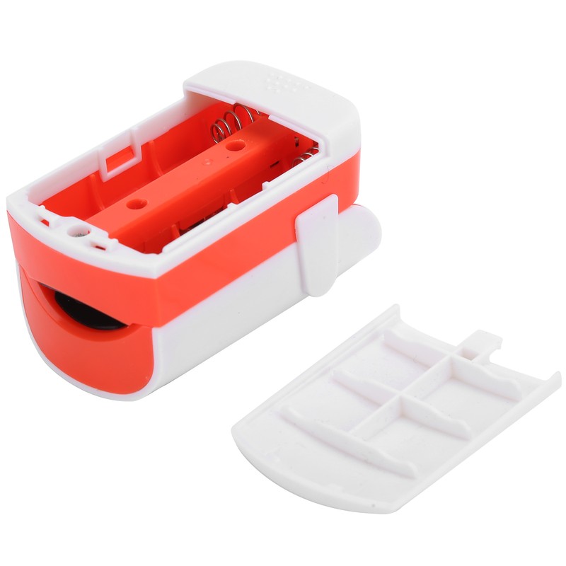 Fingertip Pulse Oximeter Blood Oxygen Saturation Monitor Portable Pulse OximeterOrange