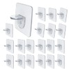 YUYEJIAYE 20Pc Shelf Support pegs Perforation-Free Wardrobe Layered Partitions Sticking