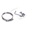 Dahua Technology PFA152-E Mini Aluminium Adapter für Pfostenmontage (PFBx/PFAx) Weiß