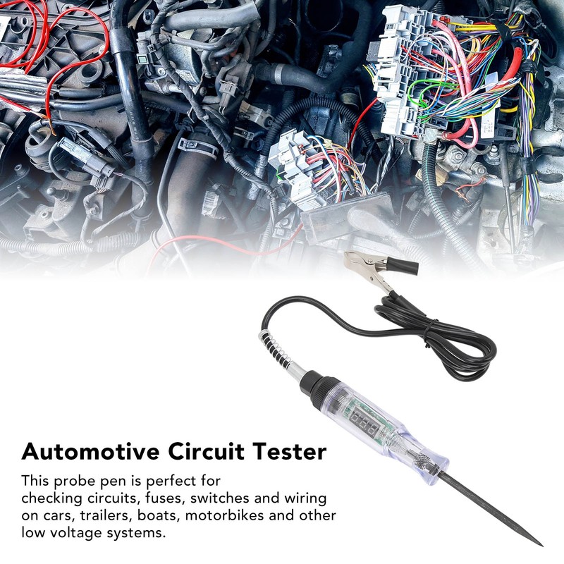 Car Truck Circuit Test Pen 3V to 70V Bi Directional
