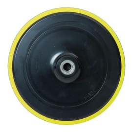 Dino KRAFTPAKET Support pad M14 with Velcro polishing pad for rotary polishing machine car, 180 mm