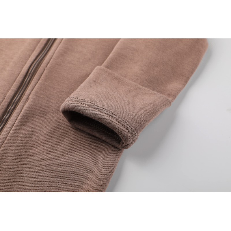 O2 BABY Baby Boys Girls Organic Cotton Zip Front Sleeper