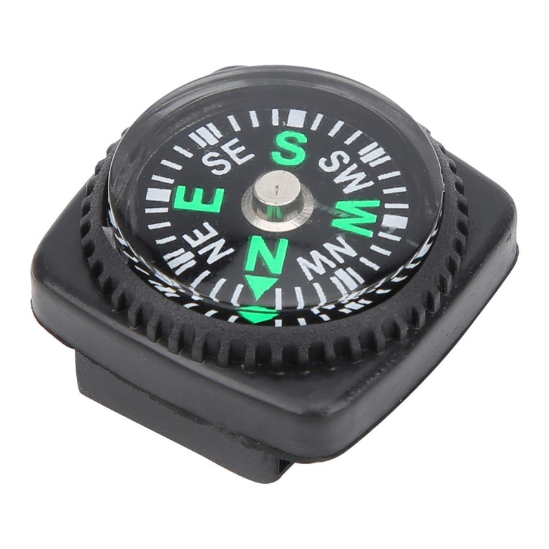 25PCS Button Compass Survival, Watch Band Compass, Mini Compass, Watch