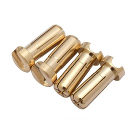 G-Force G0378 Banana Plug, 0.2 inch (5 mm), Pack of 4, Genuine Japanese Product