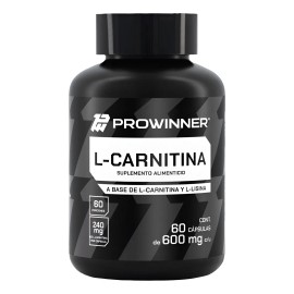 Suplemento L- Carnitina (240 Mg) (60 Caps) Prowinner Sin Sabor