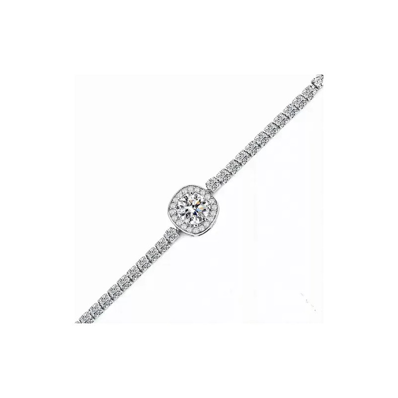 Pulseras Joyeria Plata925 Caja Para Regalo Aniversario Mujer