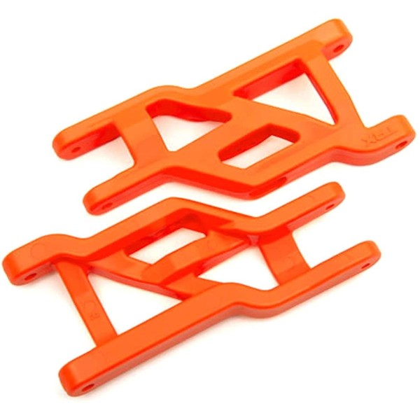 Traxxas 3631T Suspension arms, Front (Orange) (2) (Heavy Duty, Cold Weather Material)