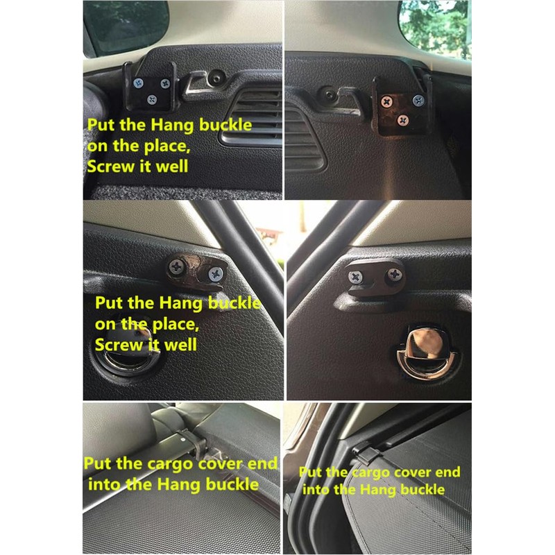 CTH for Ford Explorer 2011-2018 Rear Trunk Cargo Security Shade